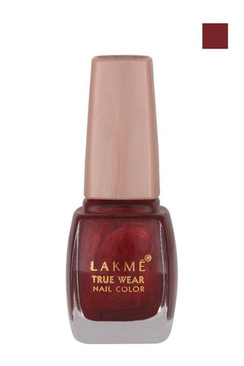 Lakmé True Wear Nail Color, Marron 102, 9 ml