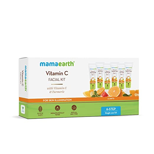 Mamaearth Vitaminwith Vitamin C & Turmeric for Skin Illumination - 60 g