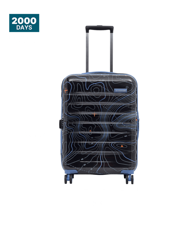 uppercase Topo Trolley Bag, Travel Suitcase for Men and Women