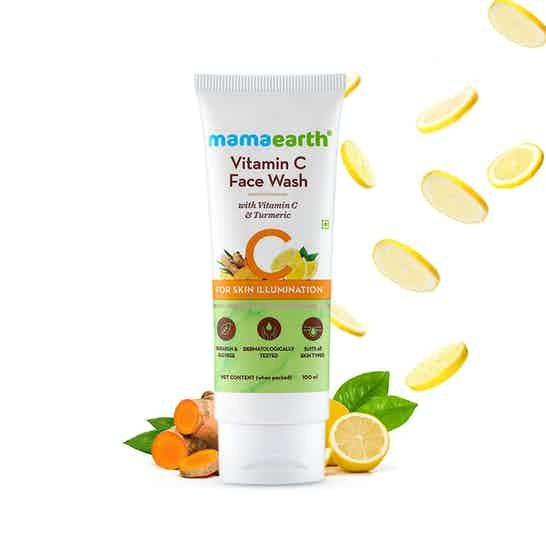 Mama Earth Vitamin C and Turmeric Face Wash